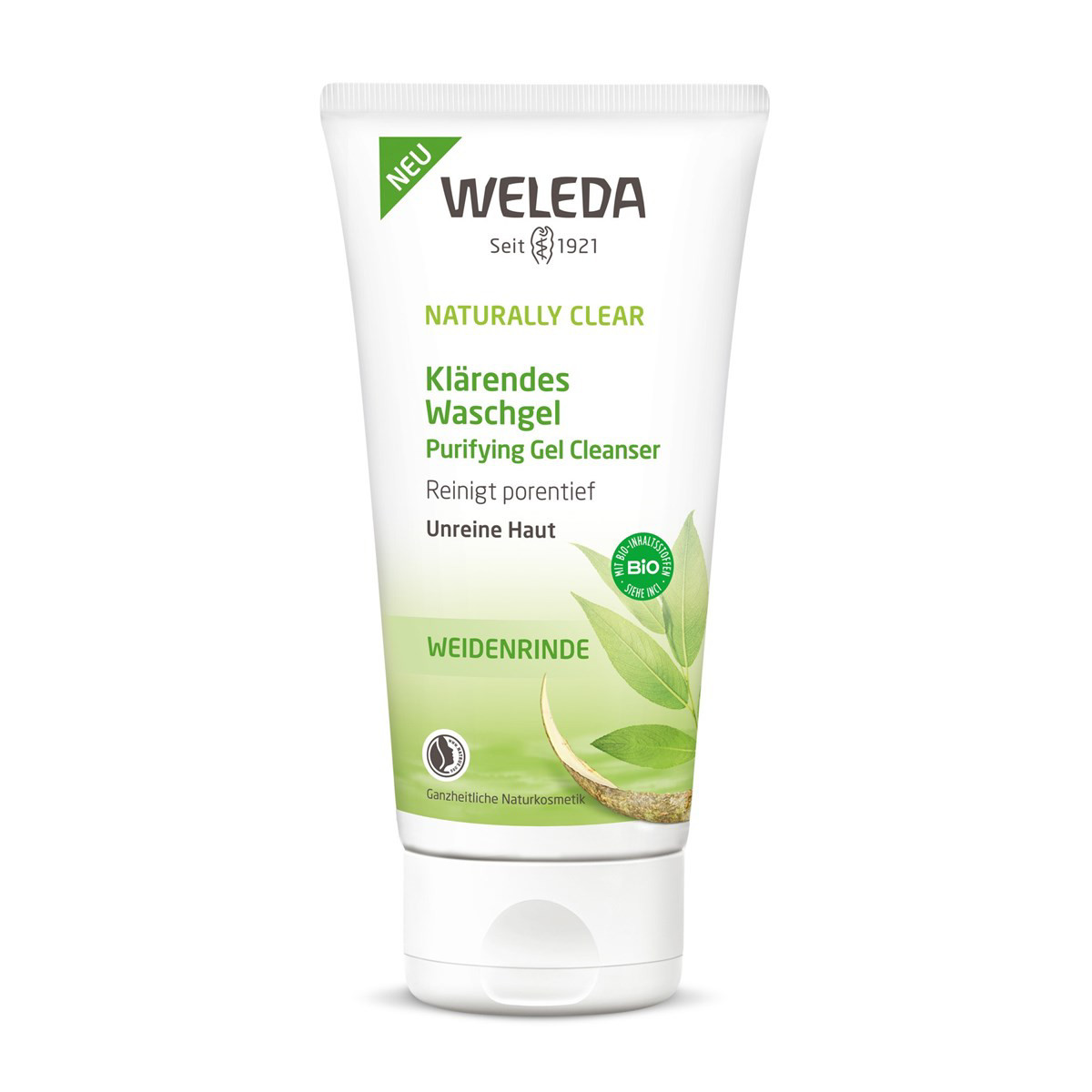 WELEDA NATURALLY CLEAR, prausiklis spuoguotai odai, 100 ml
