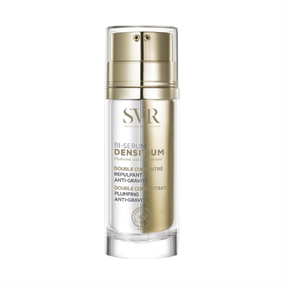 SVR DENSITIUM BI-SERUM, antigravitacinis, stangrinamasis dvifazis veido serumas, 30 ml