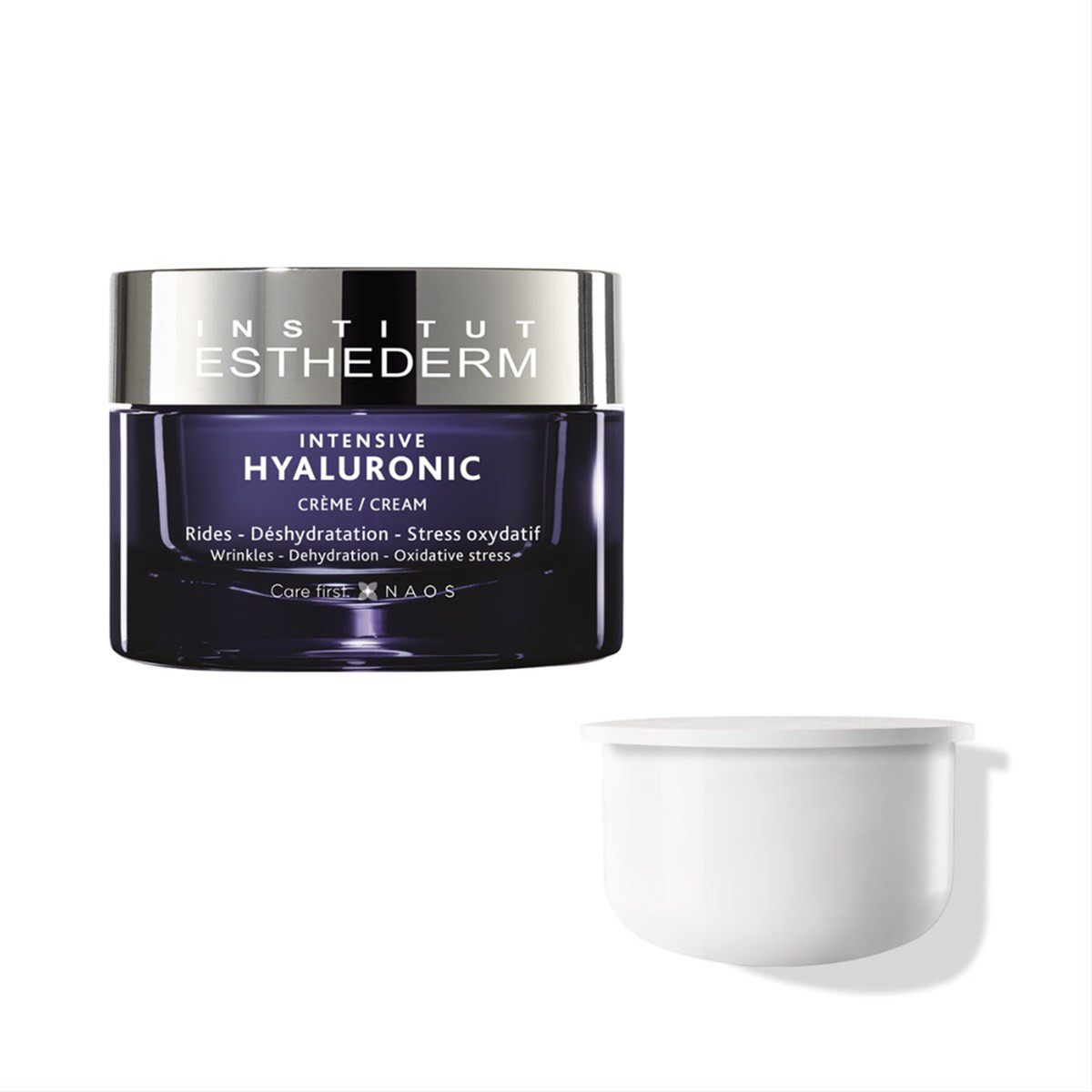 INSTITUT ESTHEDERM PARIS INTENSIVE HYALURONIC, papildymas veido kremui su hialurono rūgštimi, 50 ml