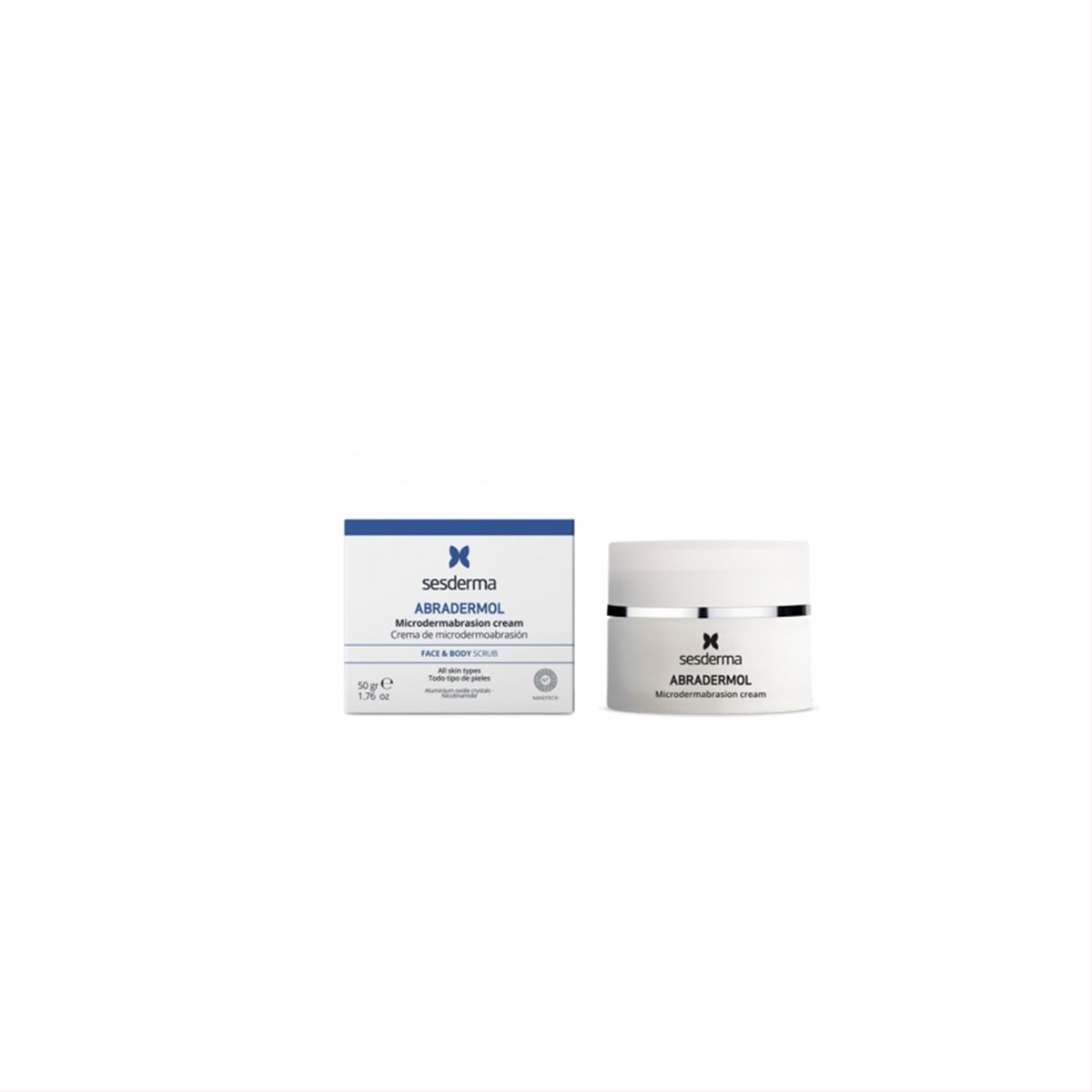 SESDERMA ABRADERMOL, mikrodermabrazinis kremas, 50 ml