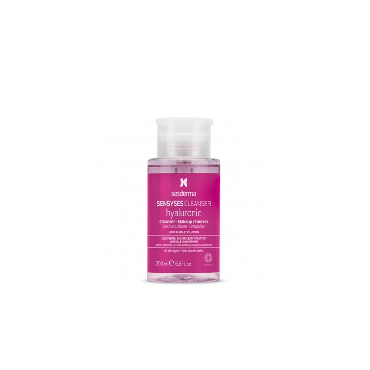 SESDERMA SENSYSES HYALURONIC, drėkinantis liposominis valiklis,  200 ml