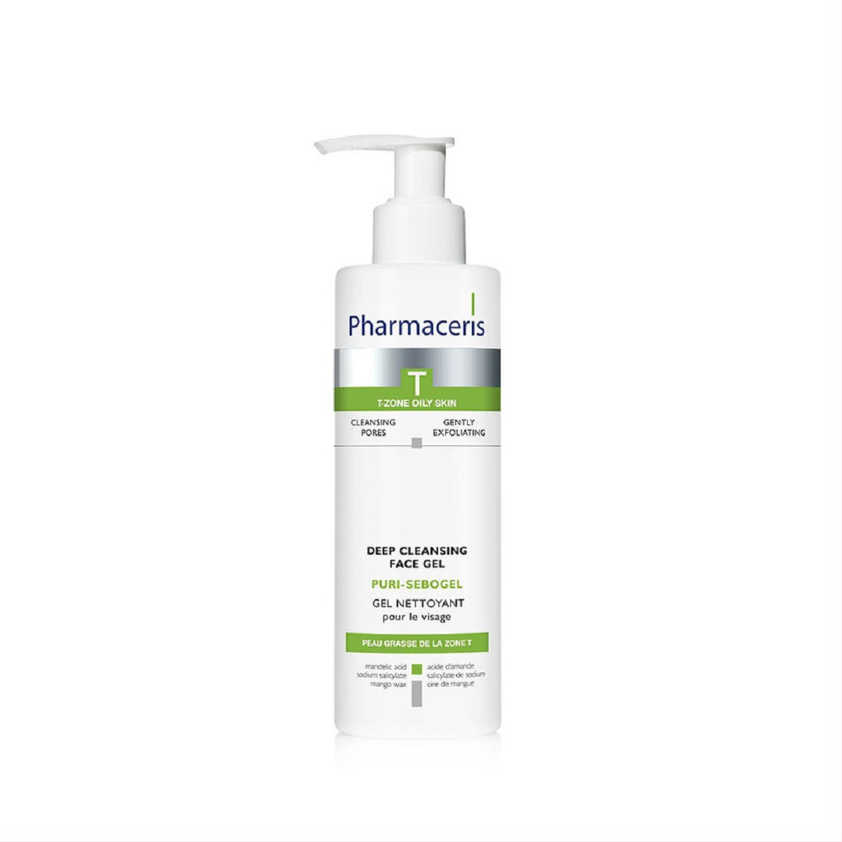 PHARMACERIS T PURI SEBOGEL, prausimosi gelis, 190ml