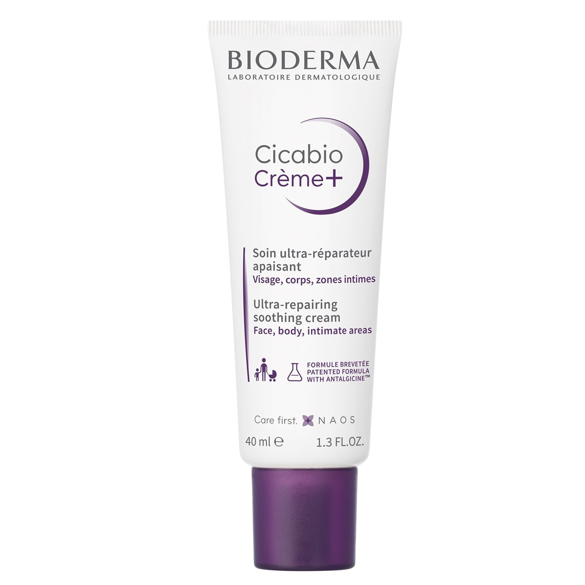 BIODERMA CICABIO CREME+, regeneruojamasis kremas, 40ml