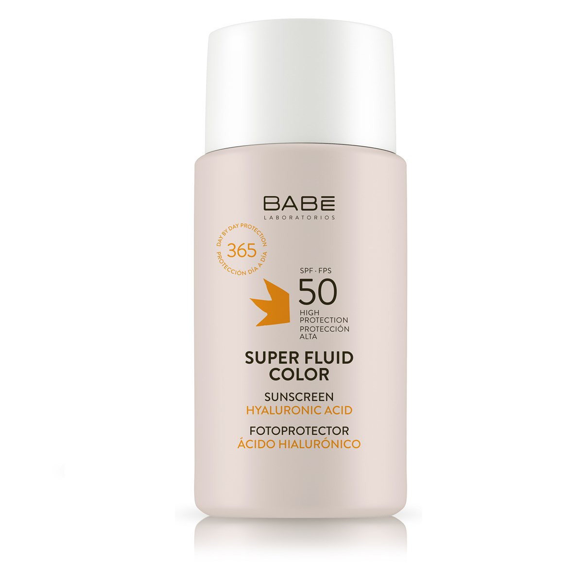 BABĒ SUPER FLUID, SPF50, apsauginė emulsija veidui, su spalva, 50ml