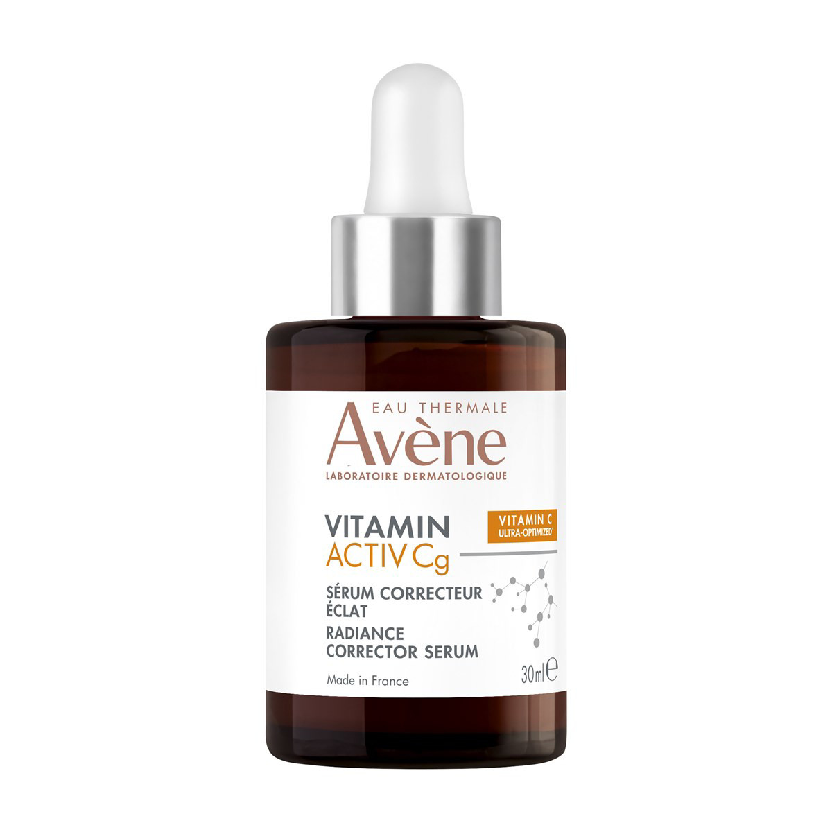 AVENE VITAMIN CG, serumas, skaistinamasis, 30ml