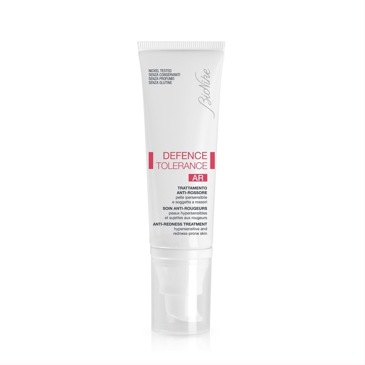 BIONIKE DEFENCE TOLERANCE AR RAMINAMASIS KREMAS, ITIN JAUTRIAI, RAUSTI LINKUSIAI ODAI, 50 ml