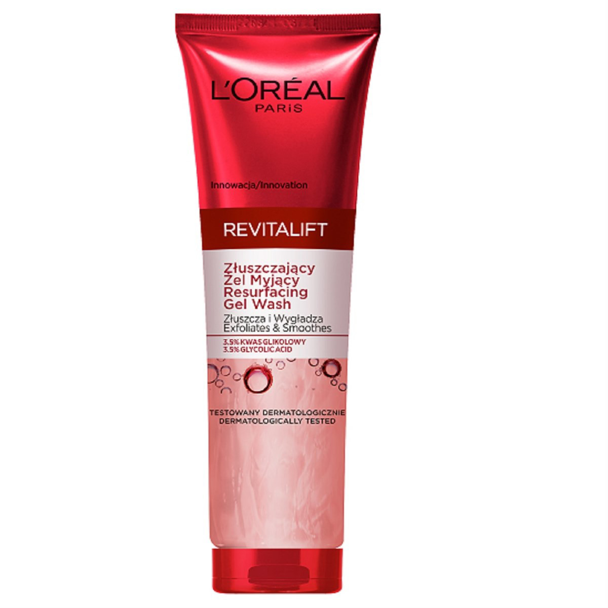 L?ORÉAL PARIS REVITALIFT, atkuriamasis valomasis gelis su glikolio rūgštimi, 150 ml
