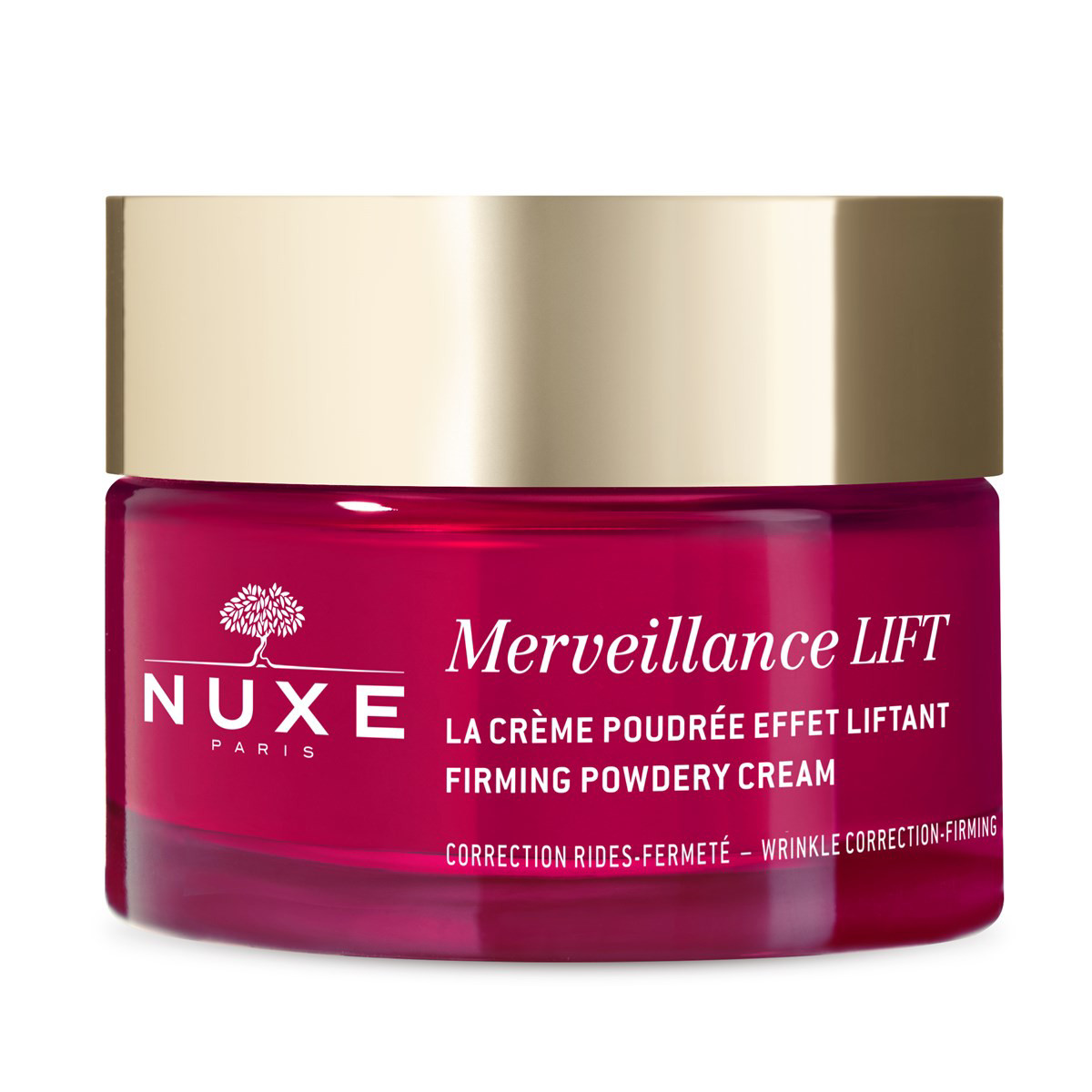 NUXE MERVEILLANCE LIFT, Stangrinamasis pudros konsistencijos kremas, 50ml