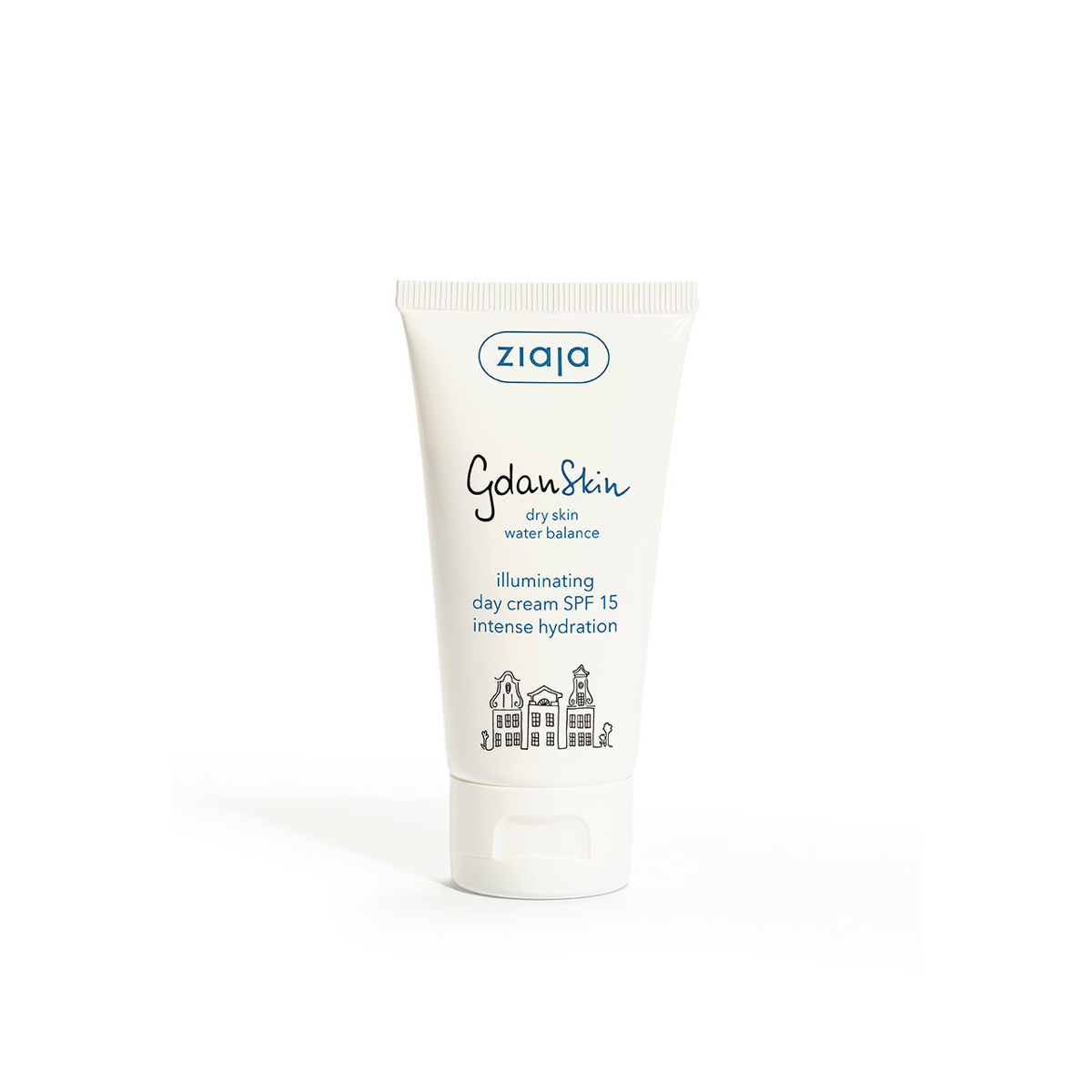 Ziaja GdanSkin švytėjimo suteikiantis dieninis veido kremas su SPF15 50 ml