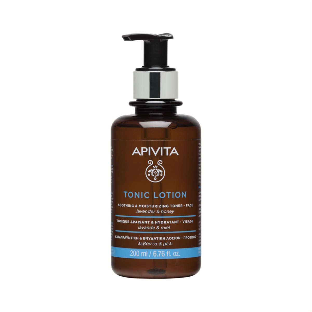 APIVITA, tonikas su levandomis ir medumi, 200 ml