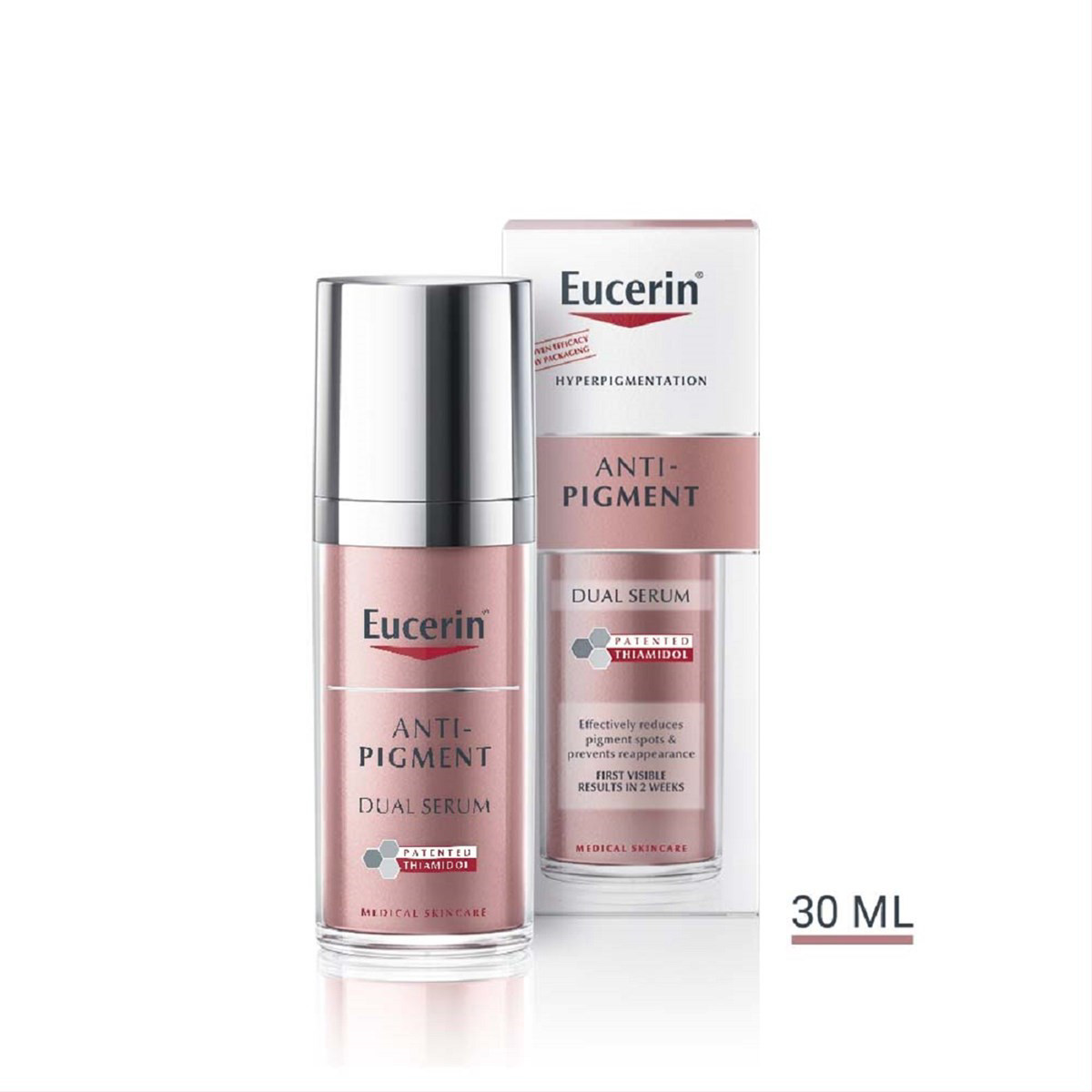 EUCERIN ANTI-PIGMENT, dvejopo poveikio serumas