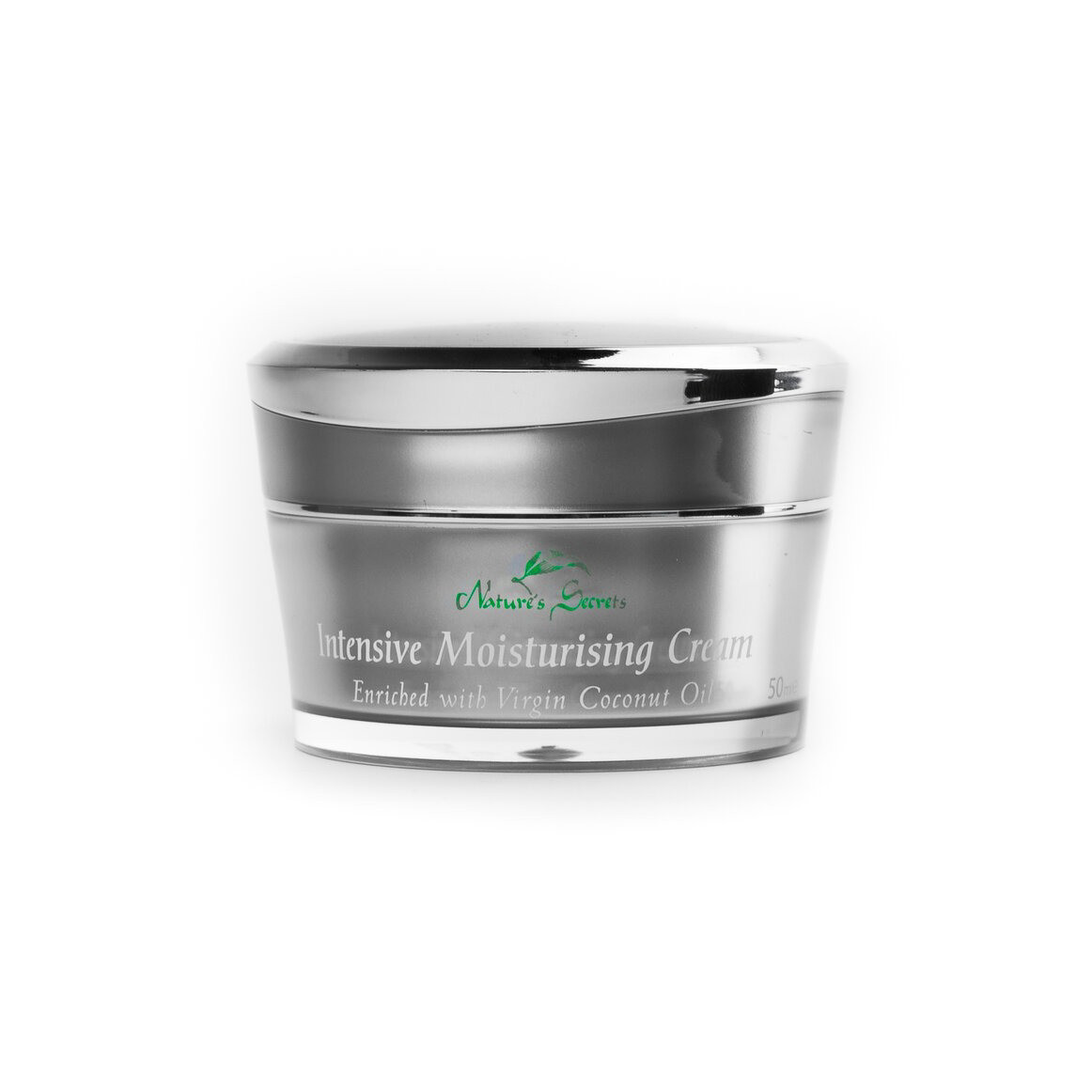Nature's Secrets Platinum intensyvaus poveikio drėkinamasis veido kremas su kokosų aliejumi, 50 ml