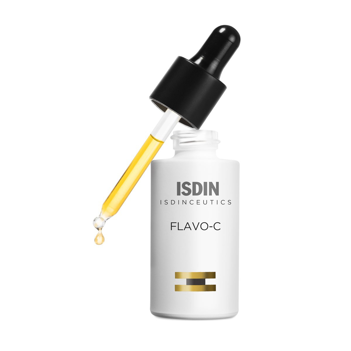 ISDIN  FLAVO-C, jauninantis serumas su vitaminu C ir ginkmedžio lapų ekstraktu, 30 ml