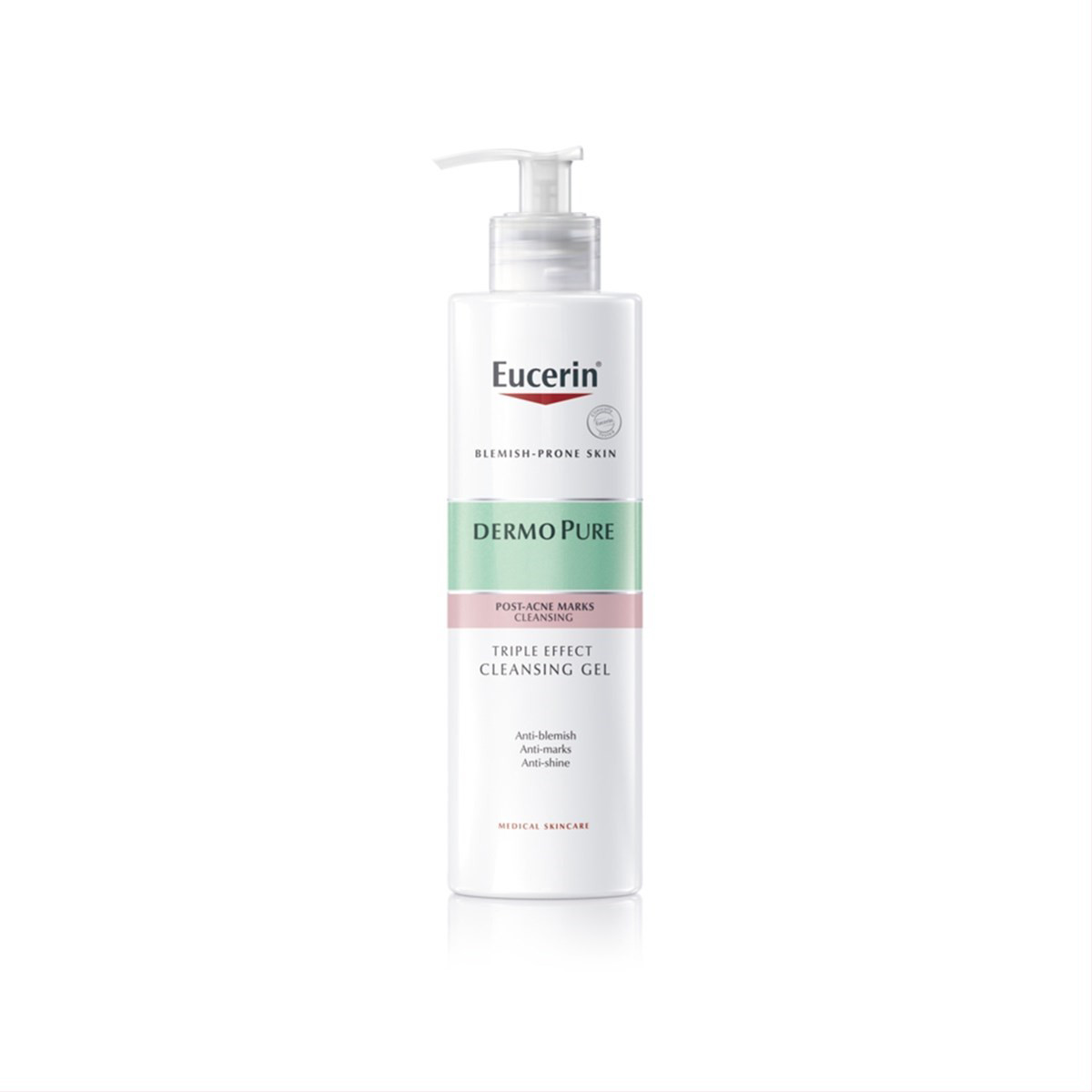 EUCERIN DERMOPURE, trigubo poveikio prausimosi gelis, 400ml