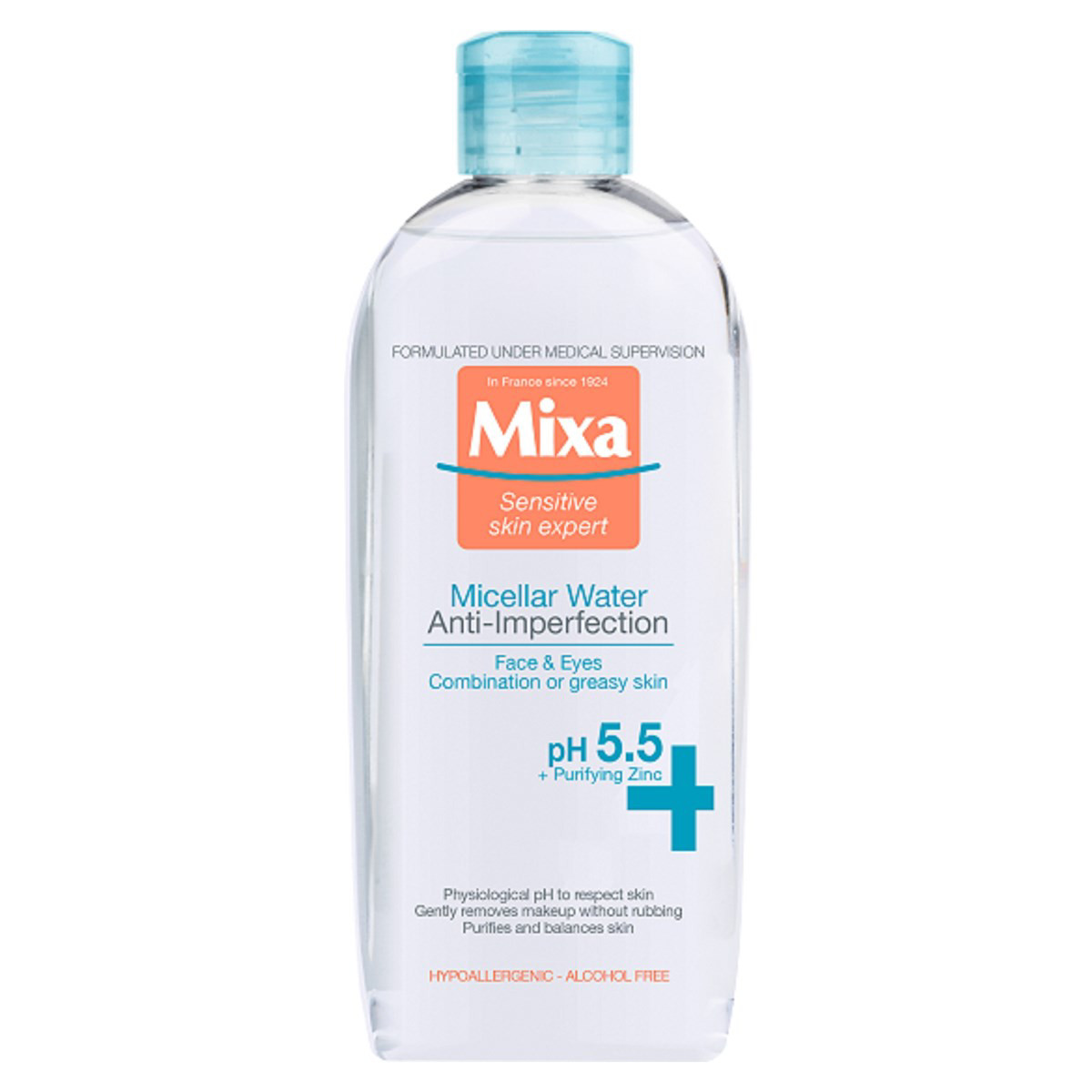 MIXA, micelinis vanduo problematiškai odai, 400ml