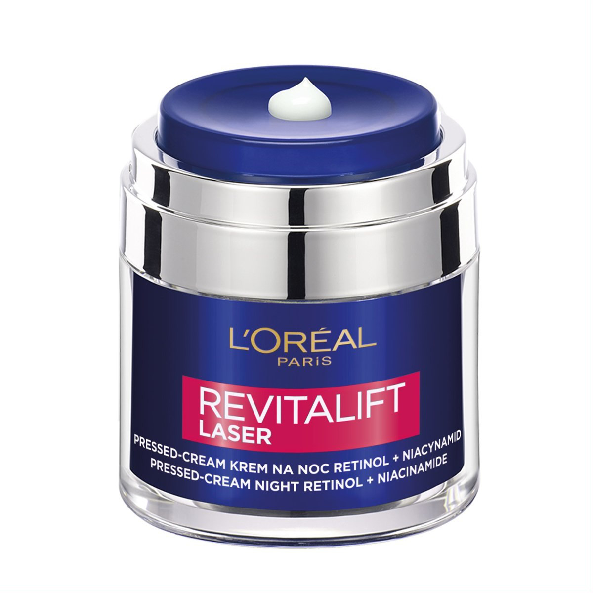 L'Oreal Paris Revitalift Laser, naktinis kremas su retinoliu ir niacinamidu, 50 ml