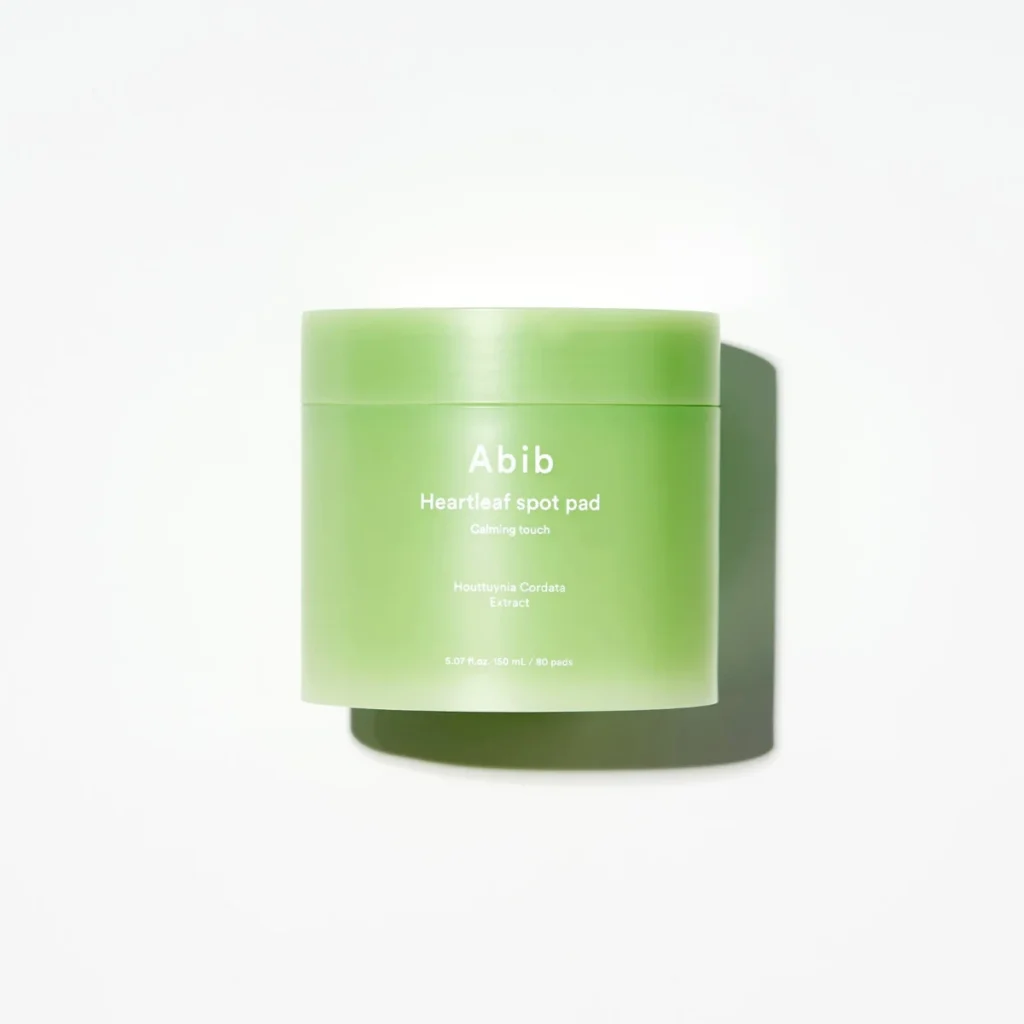 ABIB Heartleaf Spot Pad Calming Touch – širdžialapių raminantys diskeliai