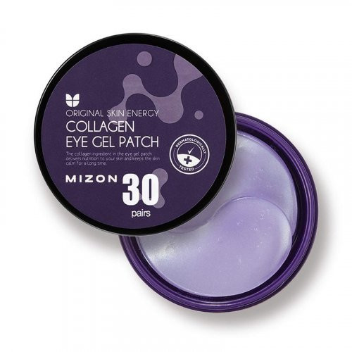 Mizon Collagen Eye Gel Patch Hidrogelio paakių kaukės su kolagenu, 60 vnt.