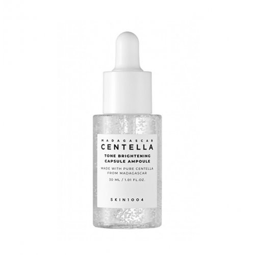 SKIN1004 Madagascar Centella Tone Brightening Capsule Ampoule Šviesinamoji veido ampulė, 30ml