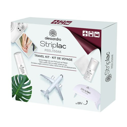 Alessandro Striplac Travel Kit Kelioninis manikiūro rinkinys pažeista pakuotė, Rinkinys 1