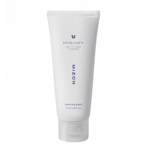 Mizon Hyalugen Gel To Foam Cleanser Putojantis veido prausiklis, 100ml