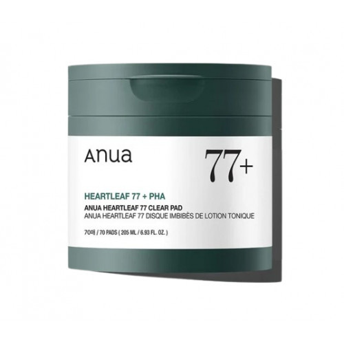 ANUA Heartleaf 77 Toner Pad Veido toniko padeliai, 160ml
