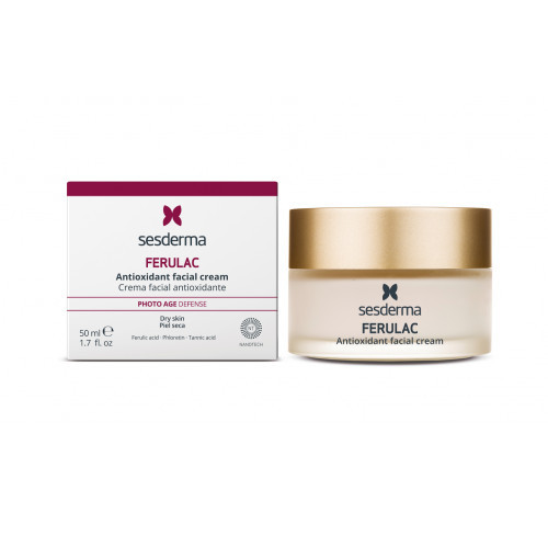 Sesderma Ferulac Antioxidant Facial Cream Antioksidacinis veido kremas, 50ml