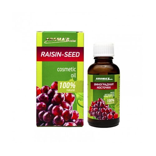 Kosmetinis vynuogių kauliukų aliejus AROMASAULES, 30 ml