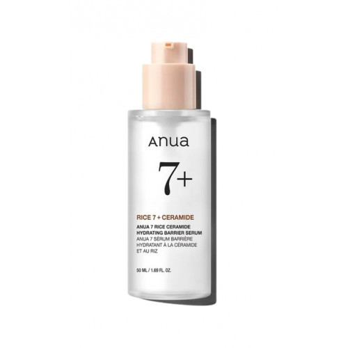 ANUA Rice Ceramide 7 Hydrating Barrier Serum Drėkinantis veido serumas, 50ml
