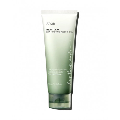 ANUA Heartleaf LHA Moisture Peeling Gel Gelinis veido šveitiklis, 120ml