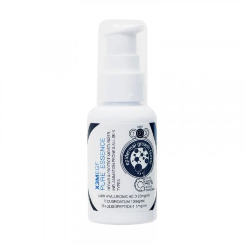 Cliniccare X3m Egf Pure Essence Moisturizer Priešuždegiminio poveikio drėkinanti esencija veidui, 50ml