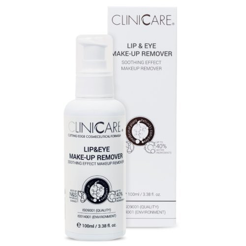 Cliniccare Cliniccare Lip & Eye Make-up Remover Akių ir lūpų makiažo valiklis, 100ml