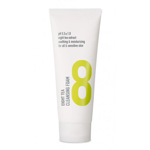 BOM Eight Tea Cleansing Face Foam Valomosios veido putos, 150ml