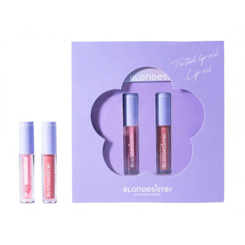 Blondesister Mini Box XOXO Lip Oil Set Lūpų priežiūros rinkinys, Rinkinys