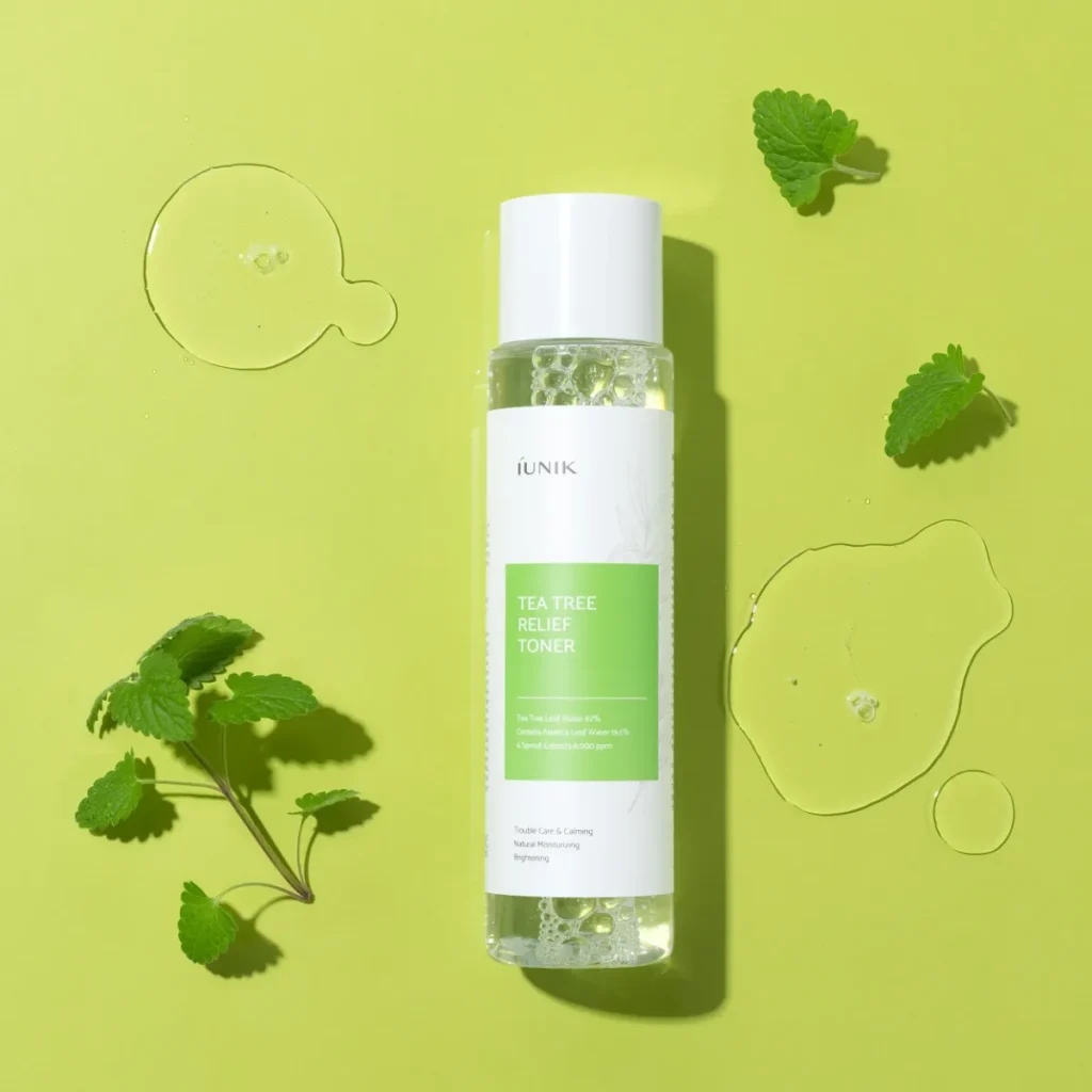 IUNIK Tea Tree Relief Toner – arbatmedžio tonikas probleminei odai