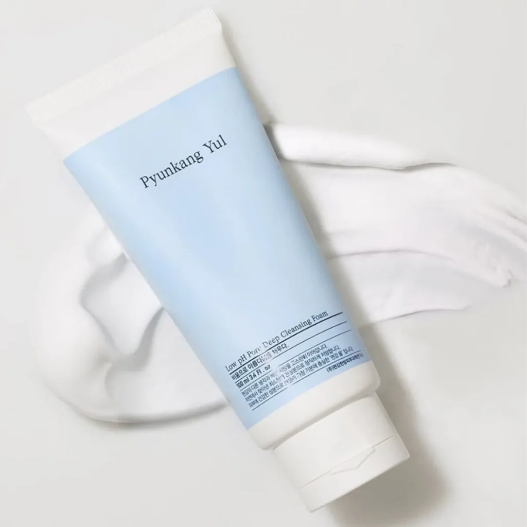PYUNKANG YUL Low pH Pore Deep Cleansing Foam – giliai valančios veido prausimosi putos