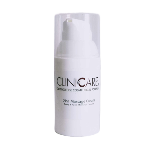 Cliniccare Masažinis kremas 2-in-1 Massage Cream 25ml