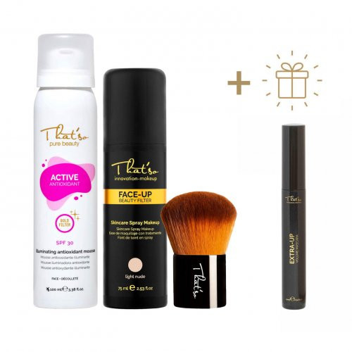 That'so WOMAN–NO–TIME Rinkinys + Dovana Dark Nude