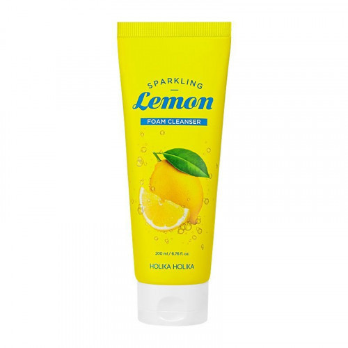 Holika Holika Valomosios veido putos Sparkling Lemon Bubble Cleanser 200ml