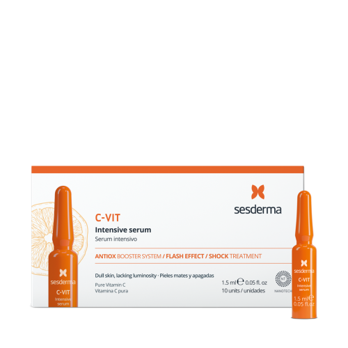 Sesderma Intensyvaus serumo ampulės veidui SESDERMA 12%  C-VIT  Intensive Serum Ampoules 10x1,5ml