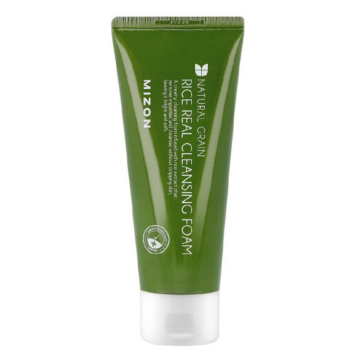 Mizon Valomosios putos veido odai su ryžių sėlenų ekstraktu Rice Real Cleansing Foam 150 ml