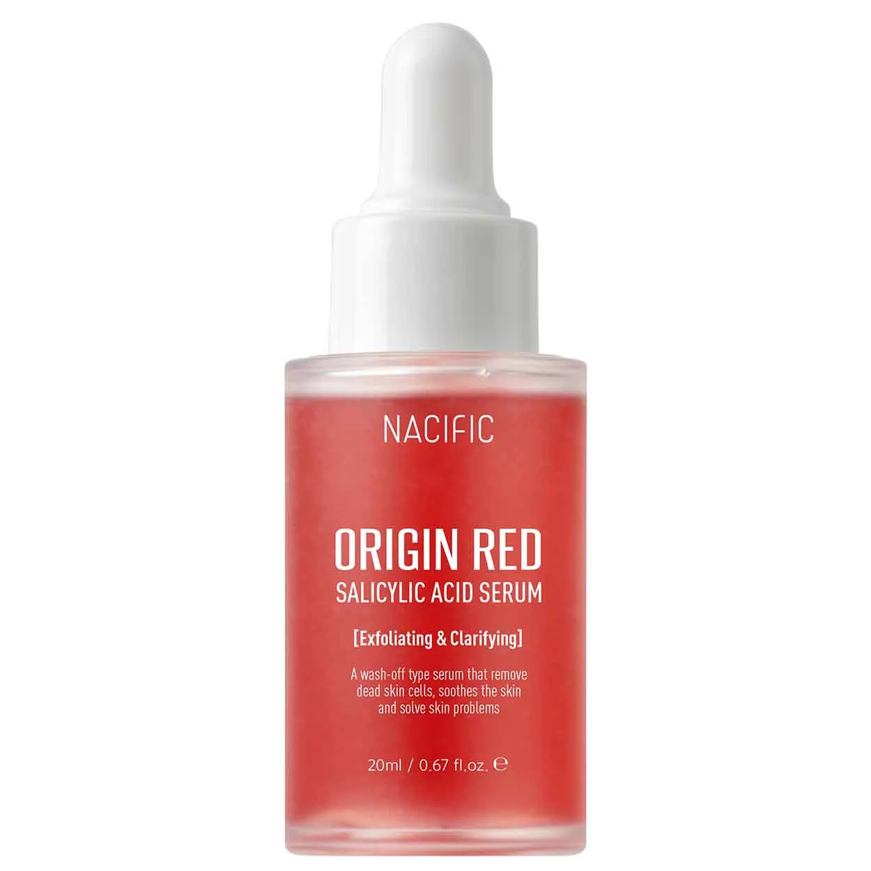 NACIFIC Origin Red Salicylic Acid Serum, serumas su salicilo rūgštimi, 20 ml