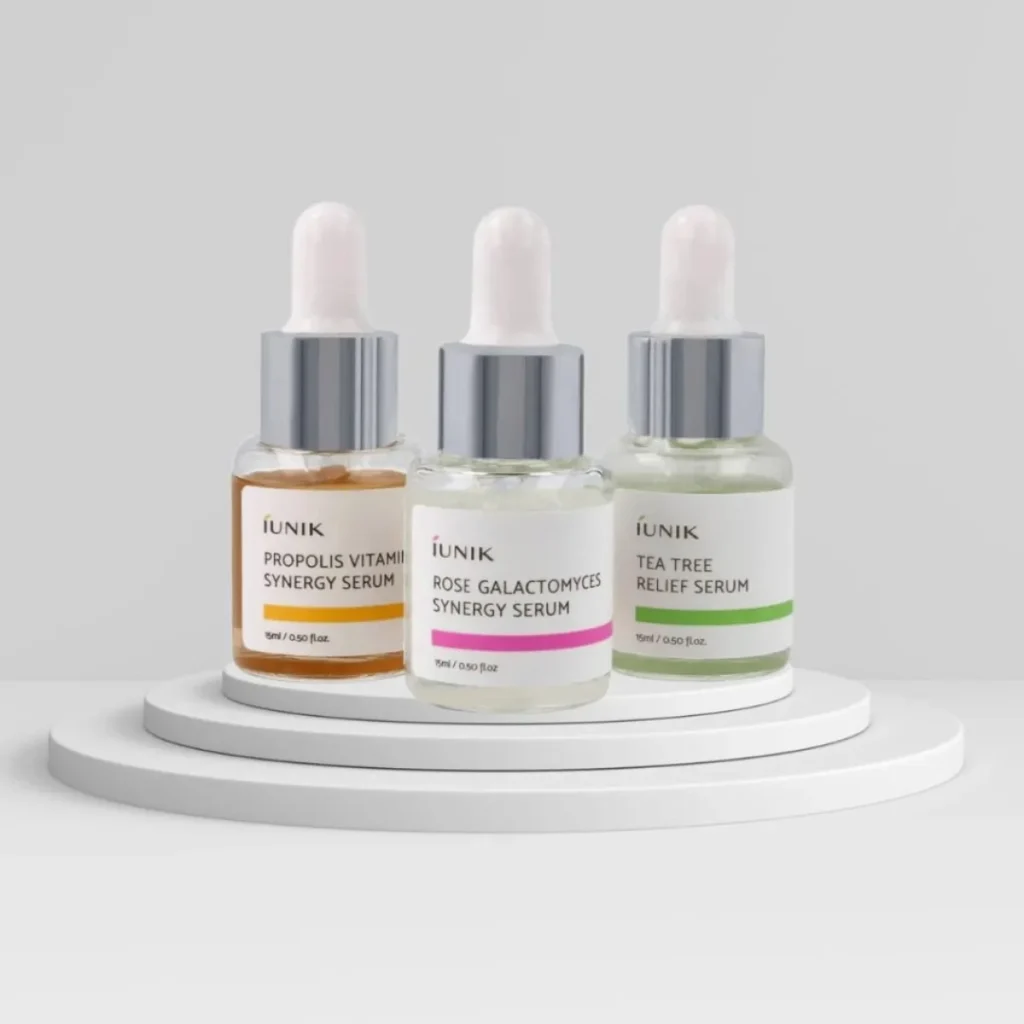 Iunik Daily Serum Trial Kit – mini serumų rinkinys