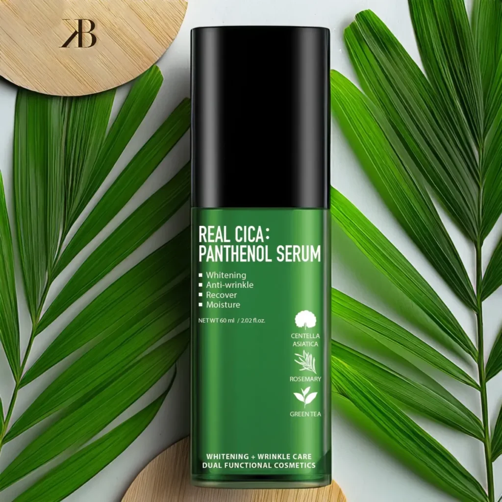 Fortheskin Real Cica Panthenol Serum – raminantis veido serumas