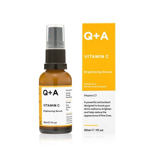 Q+A Vitamin C Brightening Serum Skaistinamasis veido serumas, 30ml