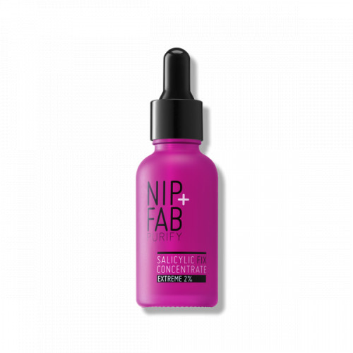 NIP + FAB Salicylic Fix Concentrate Extreme 2% Veido odos koncentratas su 2% salicilo rūgštimi, 30ml