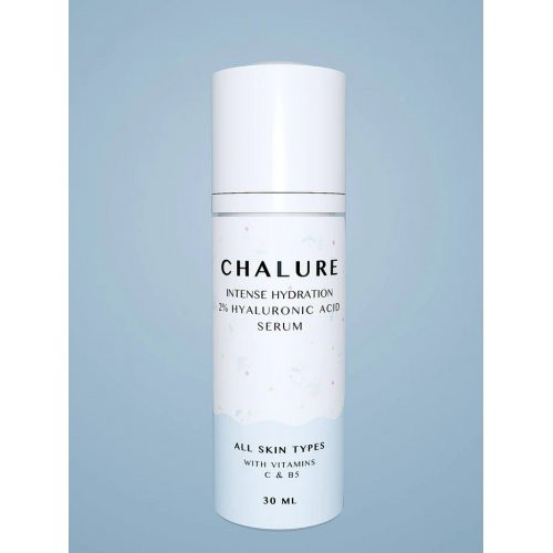 CHALURE Intense Hydration 2% Hyaluronic Acid Serum Intensyviai drėkinantis 2% hialurono serumas, 30ml