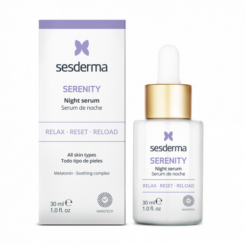 Sesderma Serenity Night Serum Liposominis serumas, 30ml