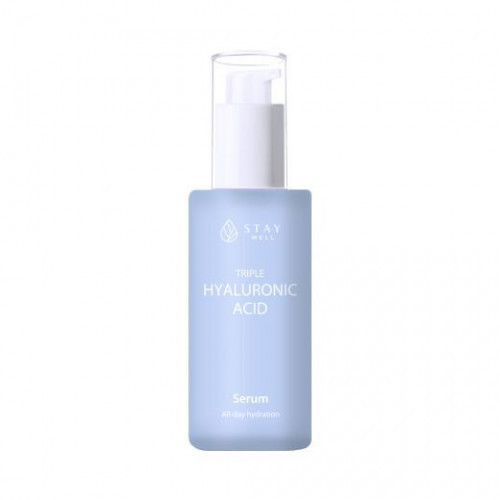 STAY WELL Triple Hyaluronic Acid Serum Trigubas hialurono rūgšties serumas, 50ml