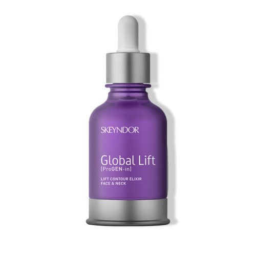 Skeyndor Global Lift Contour Elixir Face & Neck Stangrinantis serumas veidui ir kaklui, 30ml